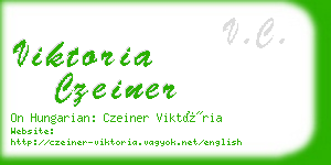 viktoria czeiner business card